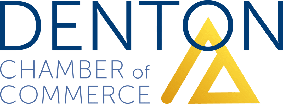 Denton TX chamber of commerce logo