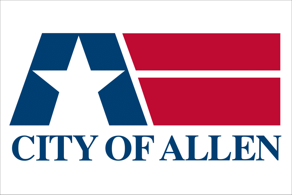 allen tx city logo allen tx city logo